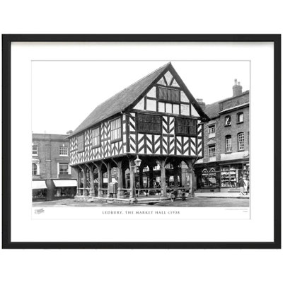 Ledbury, The Market Hall C1938 by Francis Frith - Single Picture Frame Print