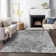 Premium Machine Washable Prisco Pewter Rug