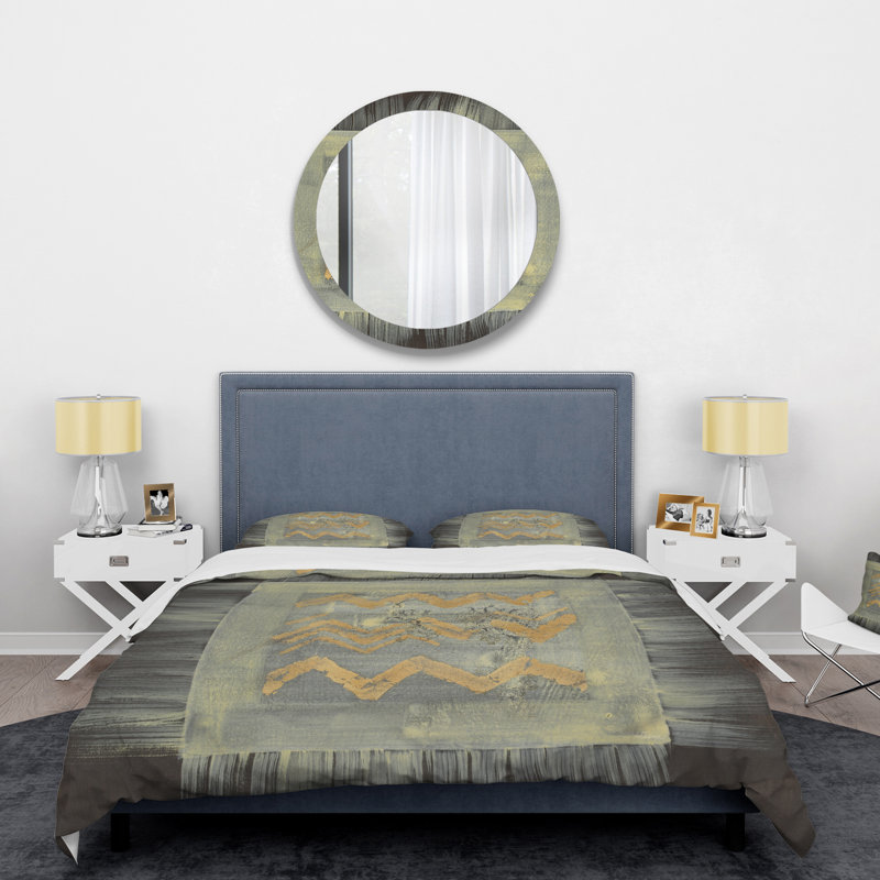 Glam Abstract I - Ensemble de housse de couette transitionnel - Microfibre de polyester