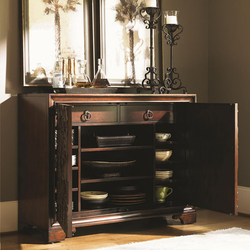 Simple Solid Wood Decorative Cabinet Porch Cabinet Accent Cabinet