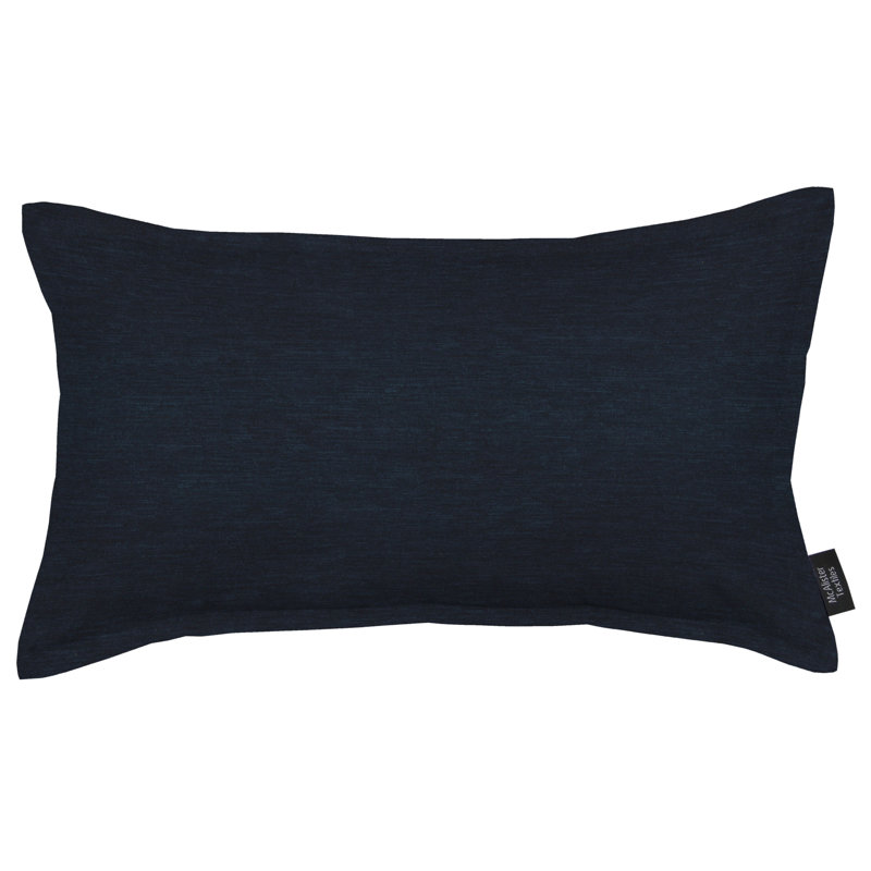 Maximus Rectangular Throw Cushion, Royal Navy Blue, 30 x 50cm