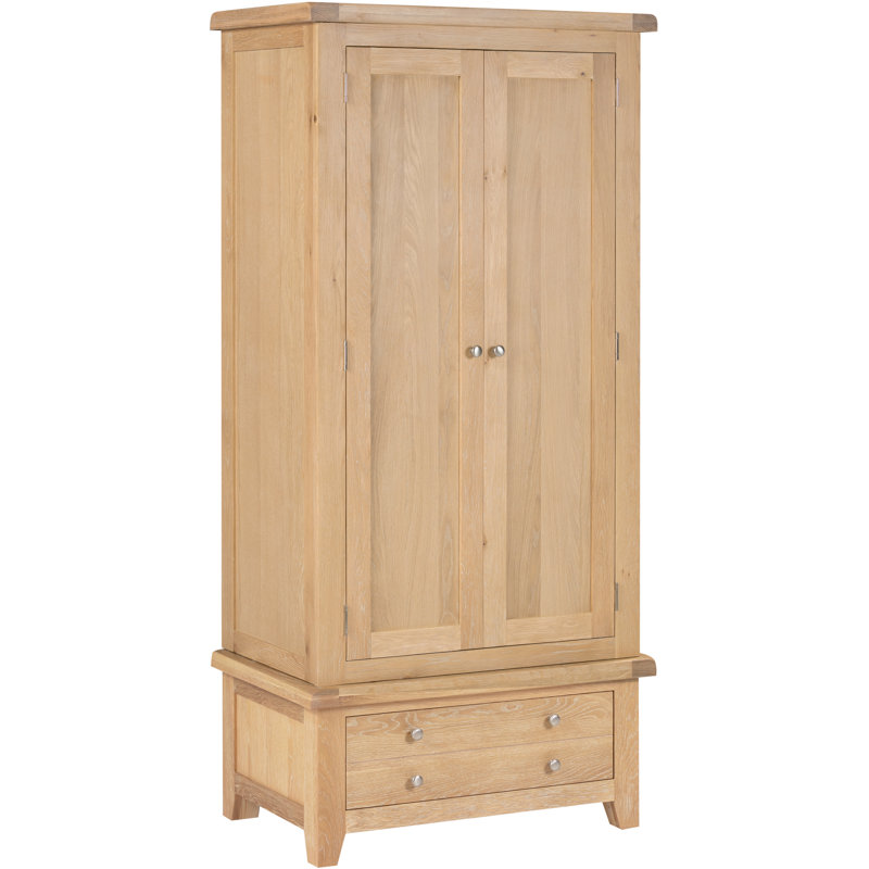Windsor 2 Door Solid Wood Wardrobe