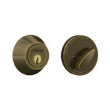 J Series Single Cylinder Deadbolt with Rosette