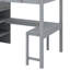 Lit mezzanine double avec bureau et tablettes-1377300920