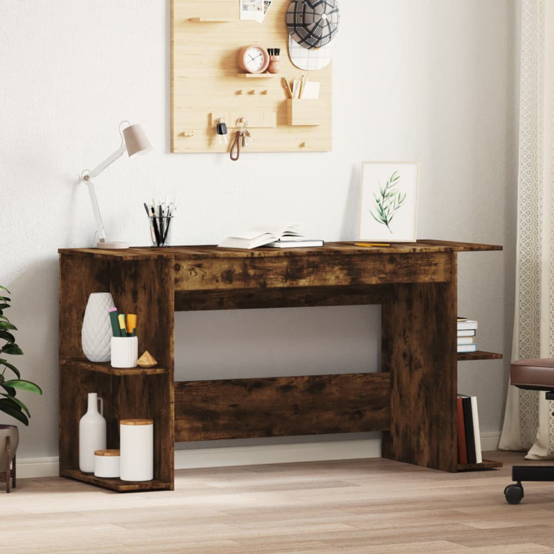 Desk, Smoked oak