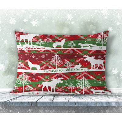 Coussin décoratif intérieur / extérieur Wild Xmas Wild Xmas