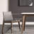 Modern simple rock plate light luxury dining table sets