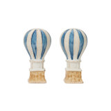 L'amour Toujours Hot Air Balloon Salt And Pepper Shakers - Chambray