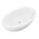 Lusso 75.5'' x 40.5'' Freestanding Soaking Solid Surface Bathtub