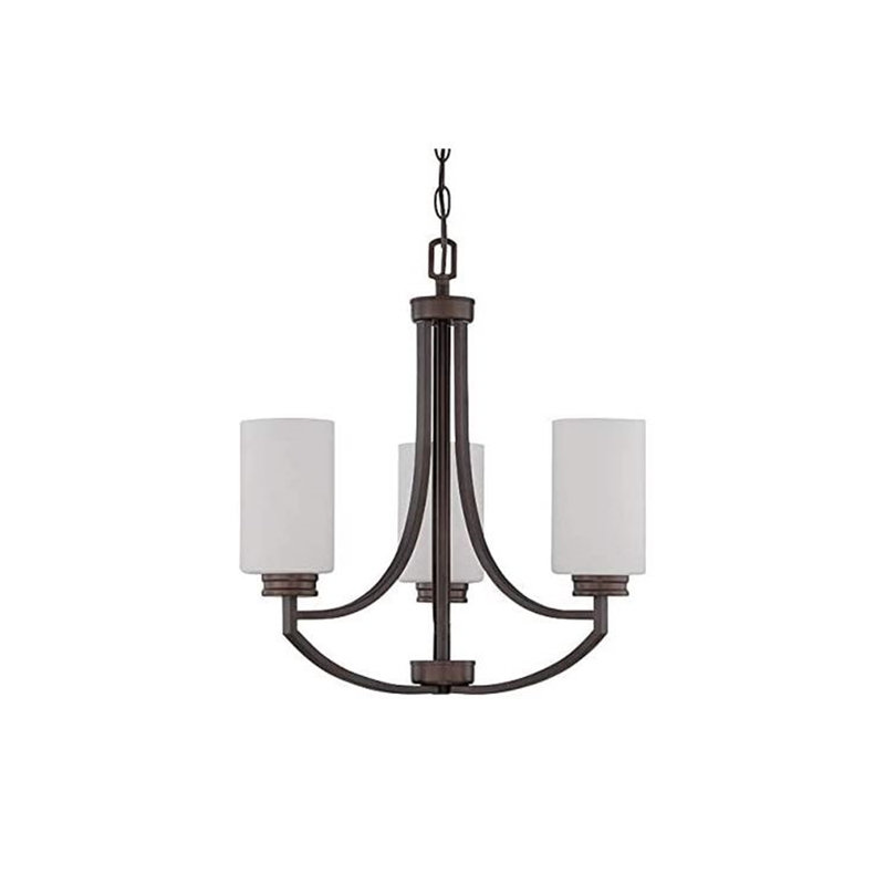 Habibatou 3 - Light Dimmable Classic / Traditional Chandelier, Bronze