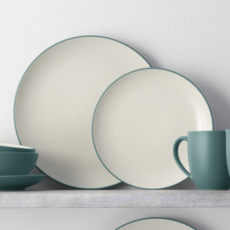 Service de table 16 pièces, service pour 4 Noritake Colorwave, Turquoise
