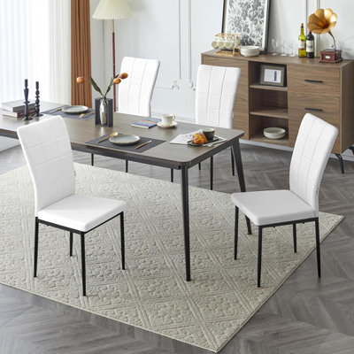 46cm H Upholstered Full Back Parsons Chair