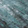 Machine Washable Indoor/Outdoor Cinead ACN1683 Teal Rug