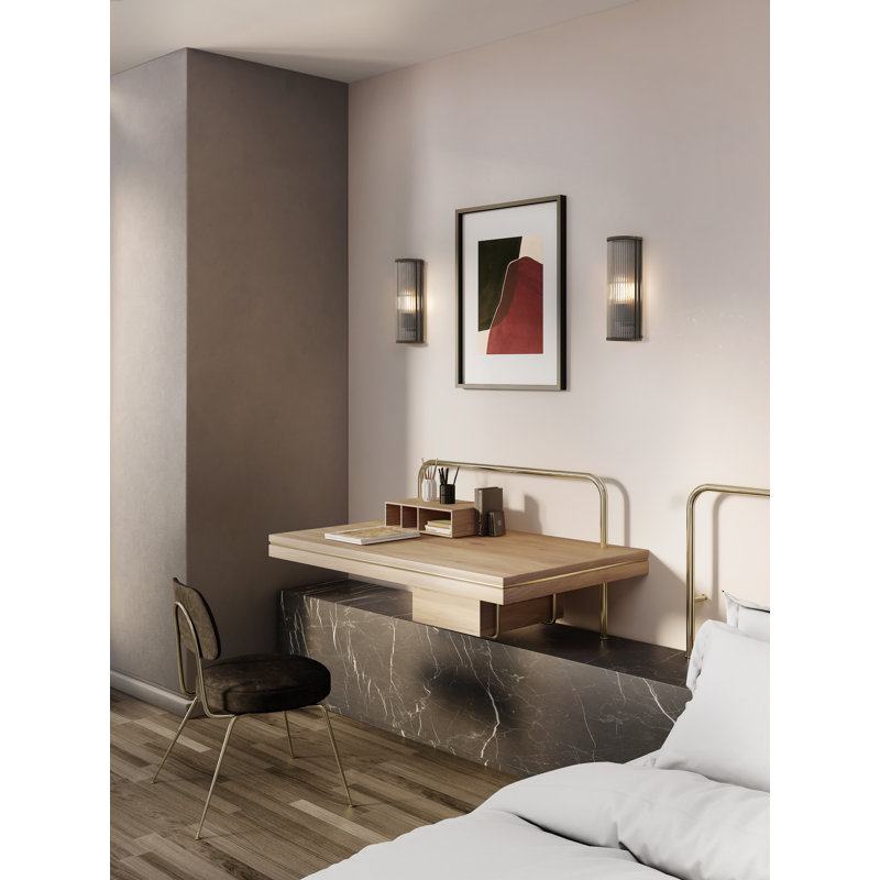 Avignon 1 - Light LED Flush Mounted Sconce, Bronze