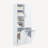 Bathroom Storage Cabinet with Doors and Tilt-Out Laundry Hamper-483995918