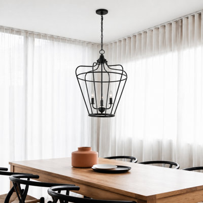 Lustre géométrique à 3 lumières Deanle