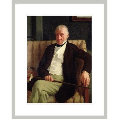 Portrait d'Hilaire Degas (1770-1858), grand-père de l'artiste par Edgar Degas, impression giclée encadrée