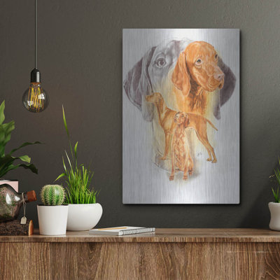 " Hungarian Vizsla " by Barbara Keith
