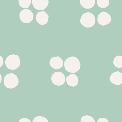 Spot Quad 33' L x 20.5" W  Wallpaper Roll