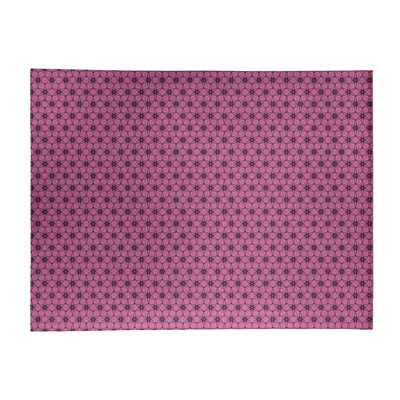 Chenille Geometric Indoor Rug
