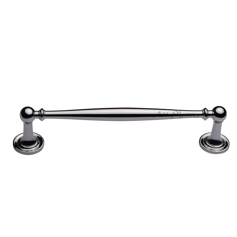 Rhode Cabinet 8" Center to Center Bar Pull, 6", Polished Chrome