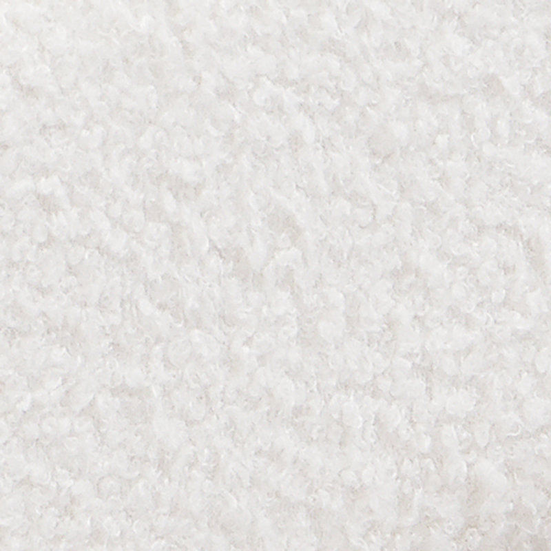 White  Boucle Floating Bed With Light,King, King