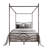 Zelai Metal Canopy Bed-761839251-761839252