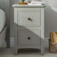 Ensemble de chambre avec lit plateforme 3 pièces Nelena-183209365