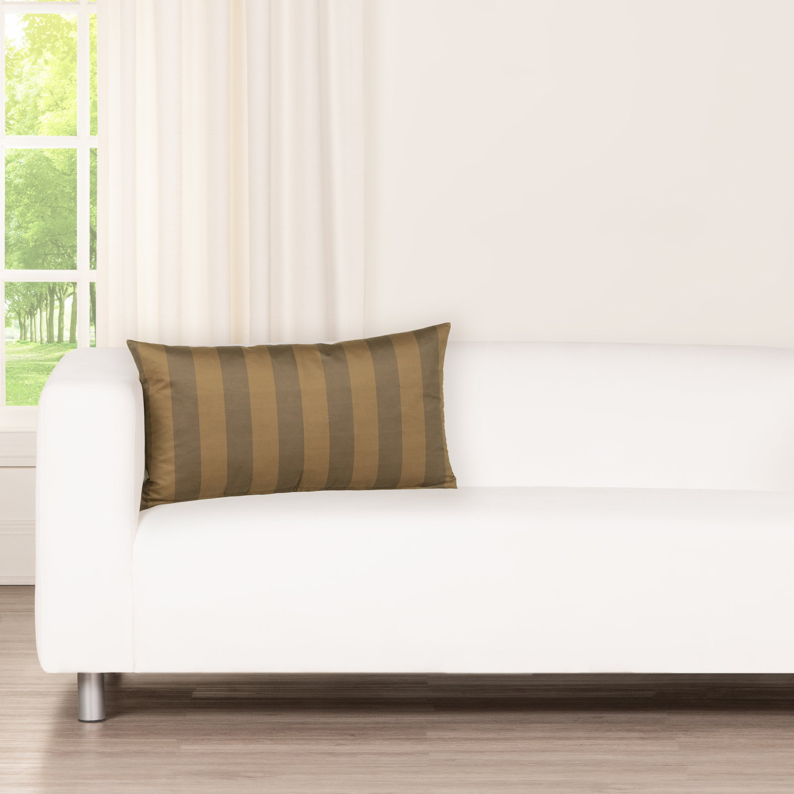 Throw Pillow, Polyfill, Espresso, 26" x 14"