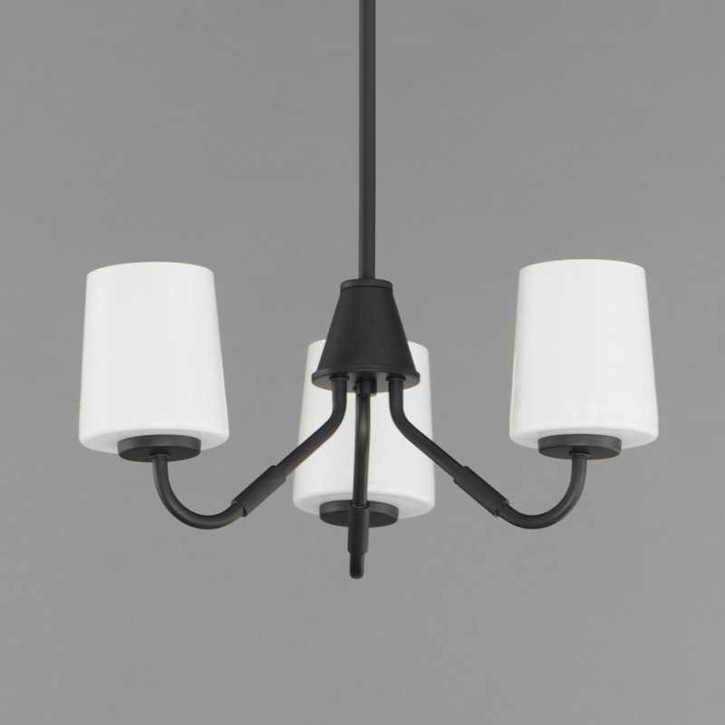 Durham-Mini Chandelier, Black