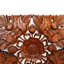 Lotus Handmade Plants & Flowers Wall Decor on Solid Wood
