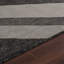 Charcoal Modern Outdoor Rug, Geometric Stain Resistant Easy to Clean Rug For Patio, Balcony, Decks & Garden-686310609