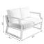 Suarez 50.4'' Wide Rectangle Wood Loveseat-1086587062
