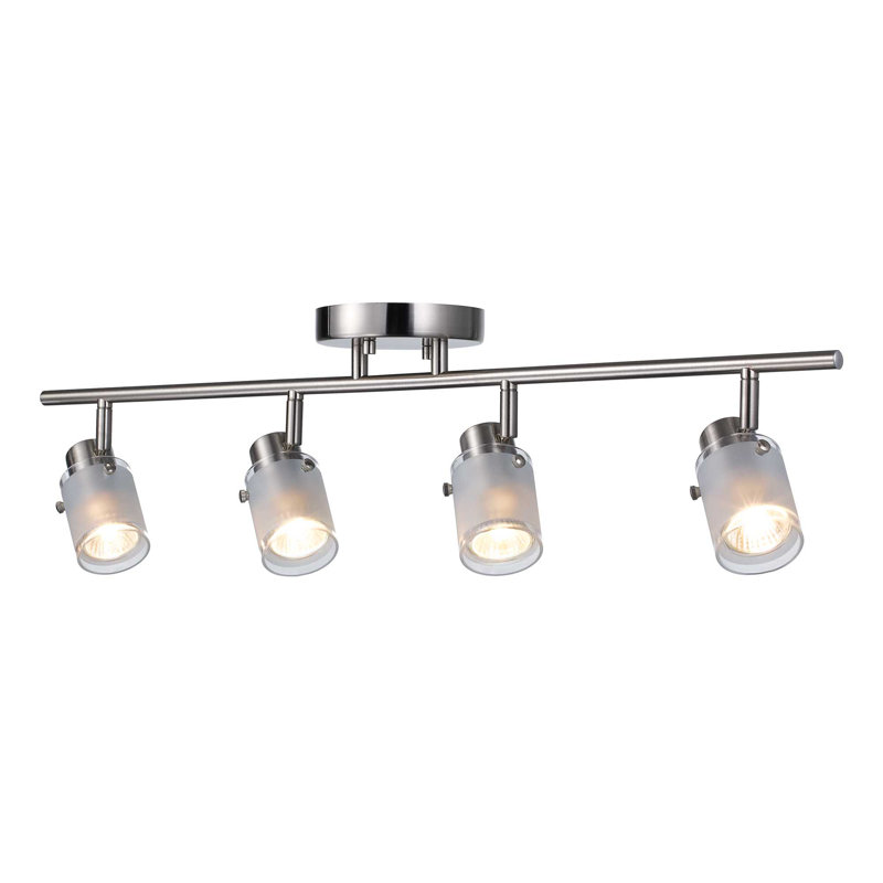 Interface 29.13'' 4 -Light Fixed Track Track Kit with Adjustable Head