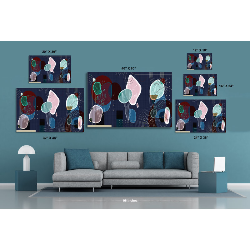 Painting Print, 32" H x 48" W x 1.5" D