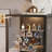 Acrylic Display Shelves, 2 Pack Acrylic Display Makeup Stands 4 Tier Acrylic Riser Displays, Clear Display Shelf Organizer For Cabinet, Countertops, Tabletop Desktop