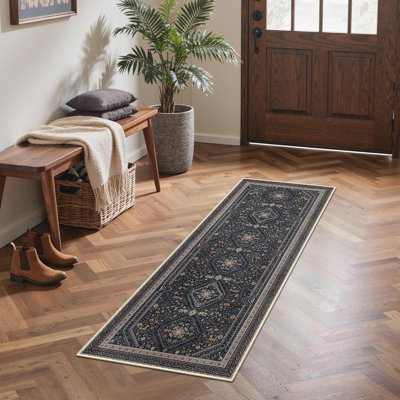 Tapis d'intérieur performance à motif géométrique Medallia