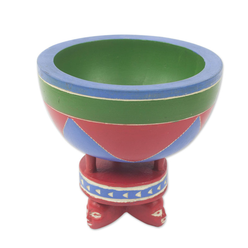 Handmade Wood Decorative Bowl