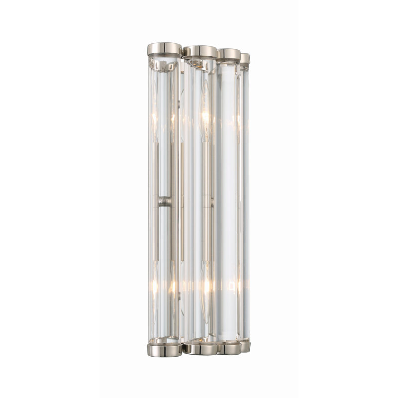 2 - Light Flush Mounted Sconce
