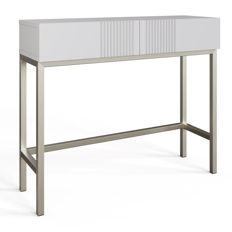 IONA Console Table, White