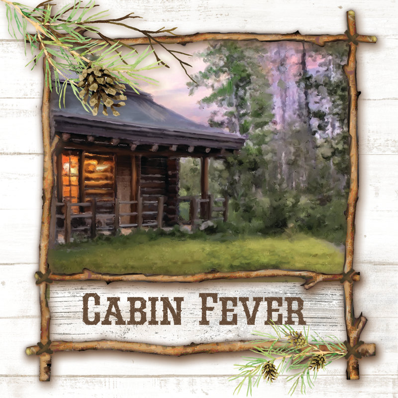 Jahnell Cabin Fever, H 12 po x l 12 po