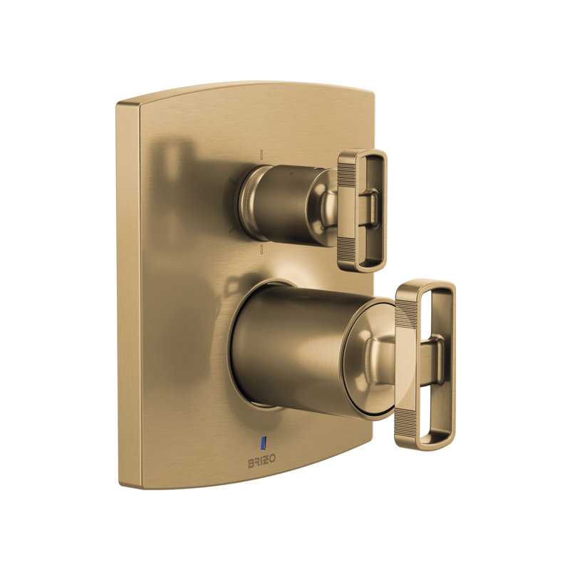 Kintsu® Pressure Balance Valve, Luxe Gold, Knob