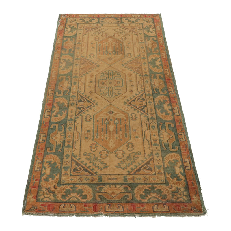 One-of-a-Kind 3' X 6' Hand Knotted Area Rug