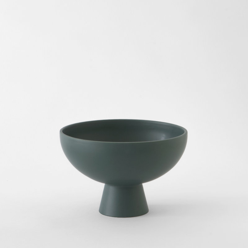 Strøm Bowl by Nicholai Wiig-Hansen, Green Gables, 5.91" H x 8.66" W x 8.66" D