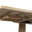 Table de salle à manger en bois de pin massif Combe (82,5 po à 122 po)-117558554
