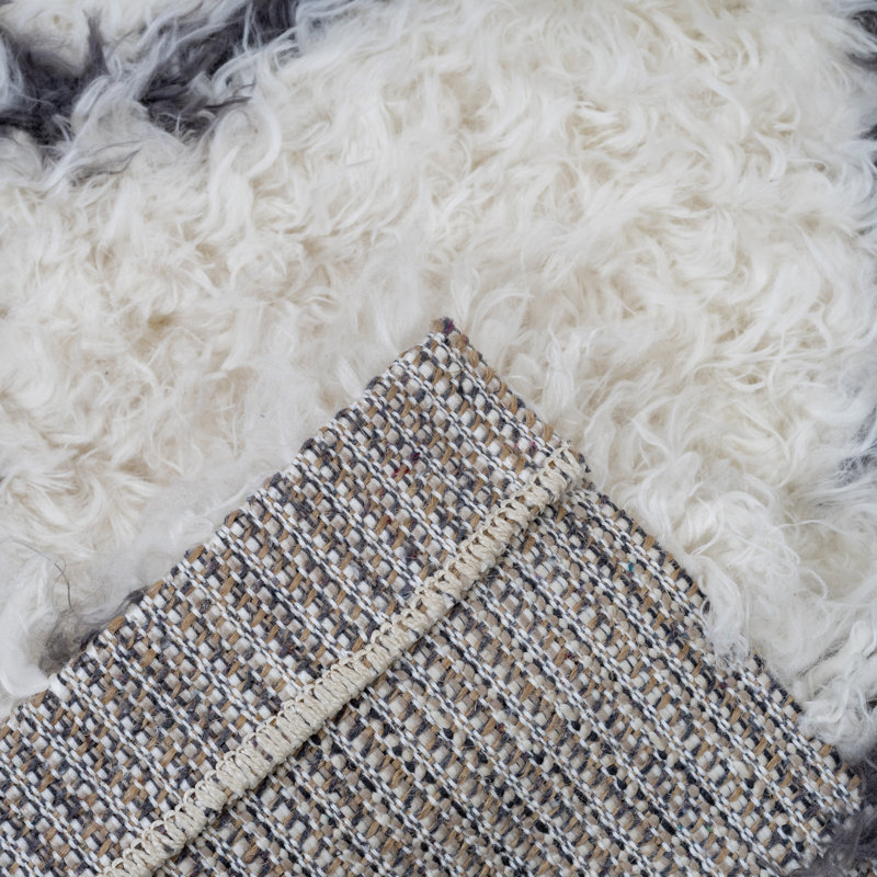 Hoytville Linhas Ivory/Grey Rug, Rectangle 60 x 110cm