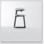 Petite table d'appoint ronde avec rangement à 3 niveaux - table de bout, table de chevet à structure métallique robuste, table basse compacte pour le salon de la chambre à coucher-2091131279