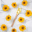 Spatulart Sunflower Field Wood Handled Spatula