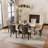Kamarious Pedestal Dining Set-426342142-469112651-469112654