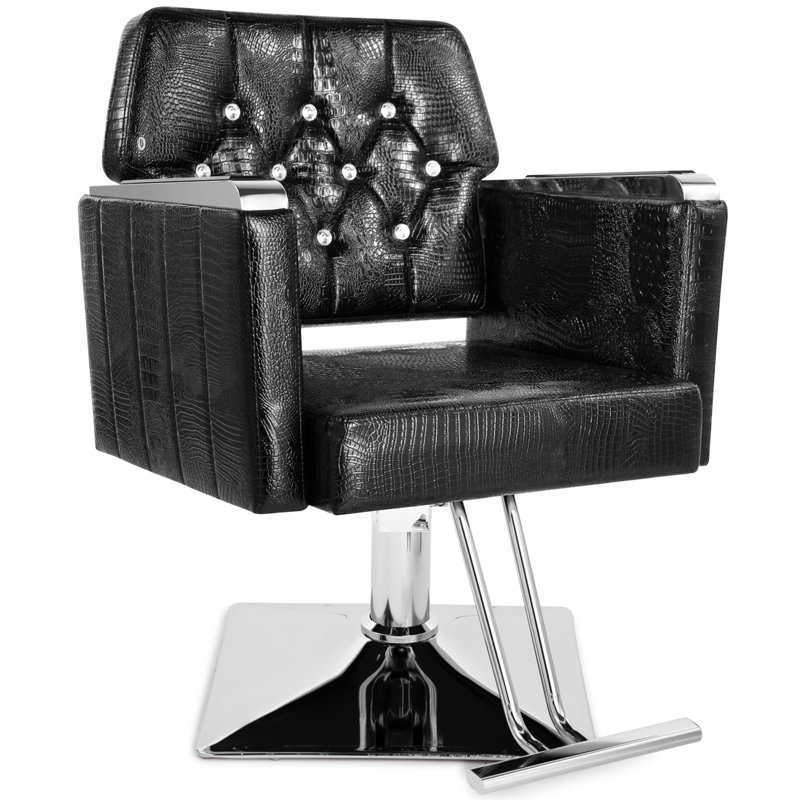 Chaise de conférence hydraulique Eighlin, Noir